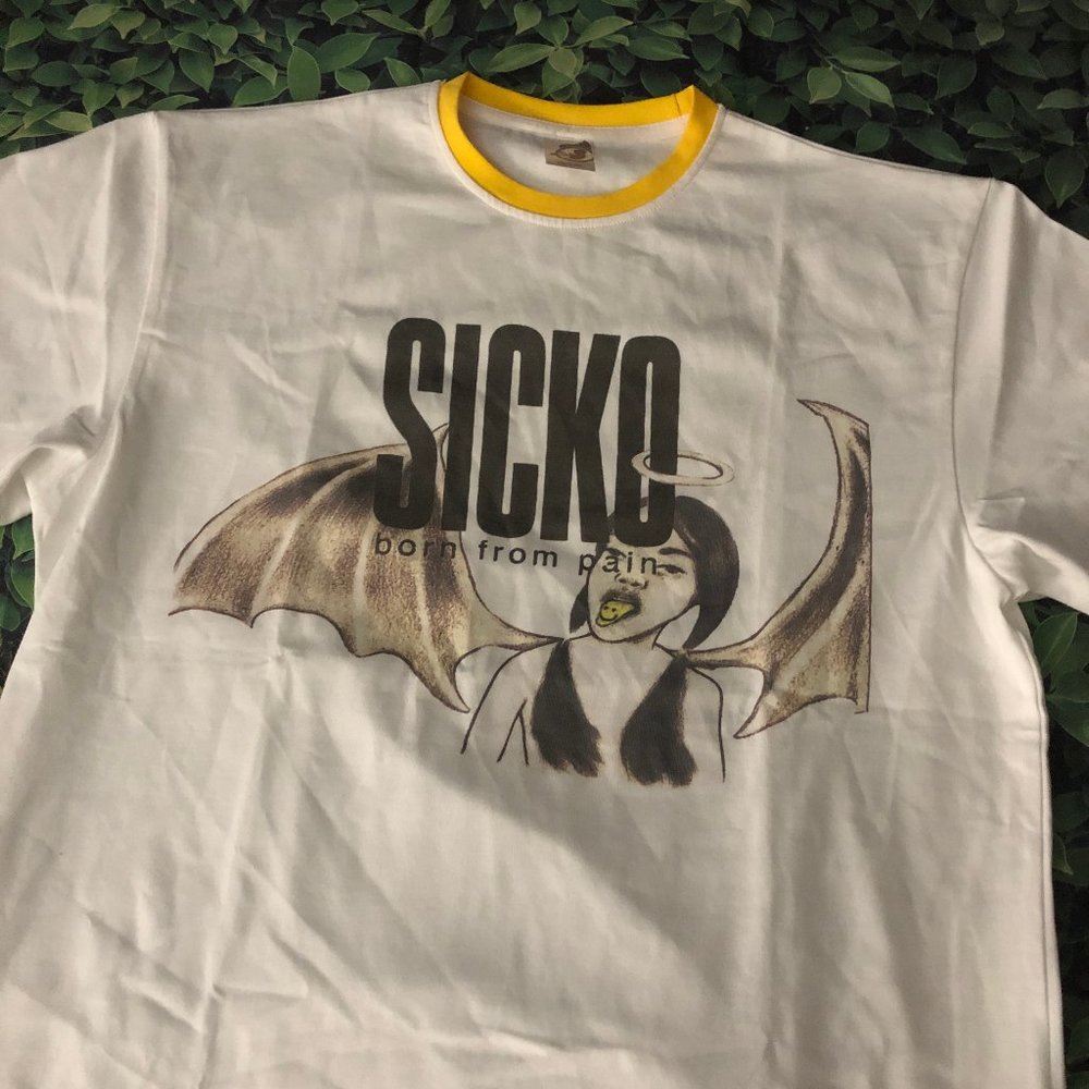 Sicko Ian Connor Born From Pain Halo Bat Tee